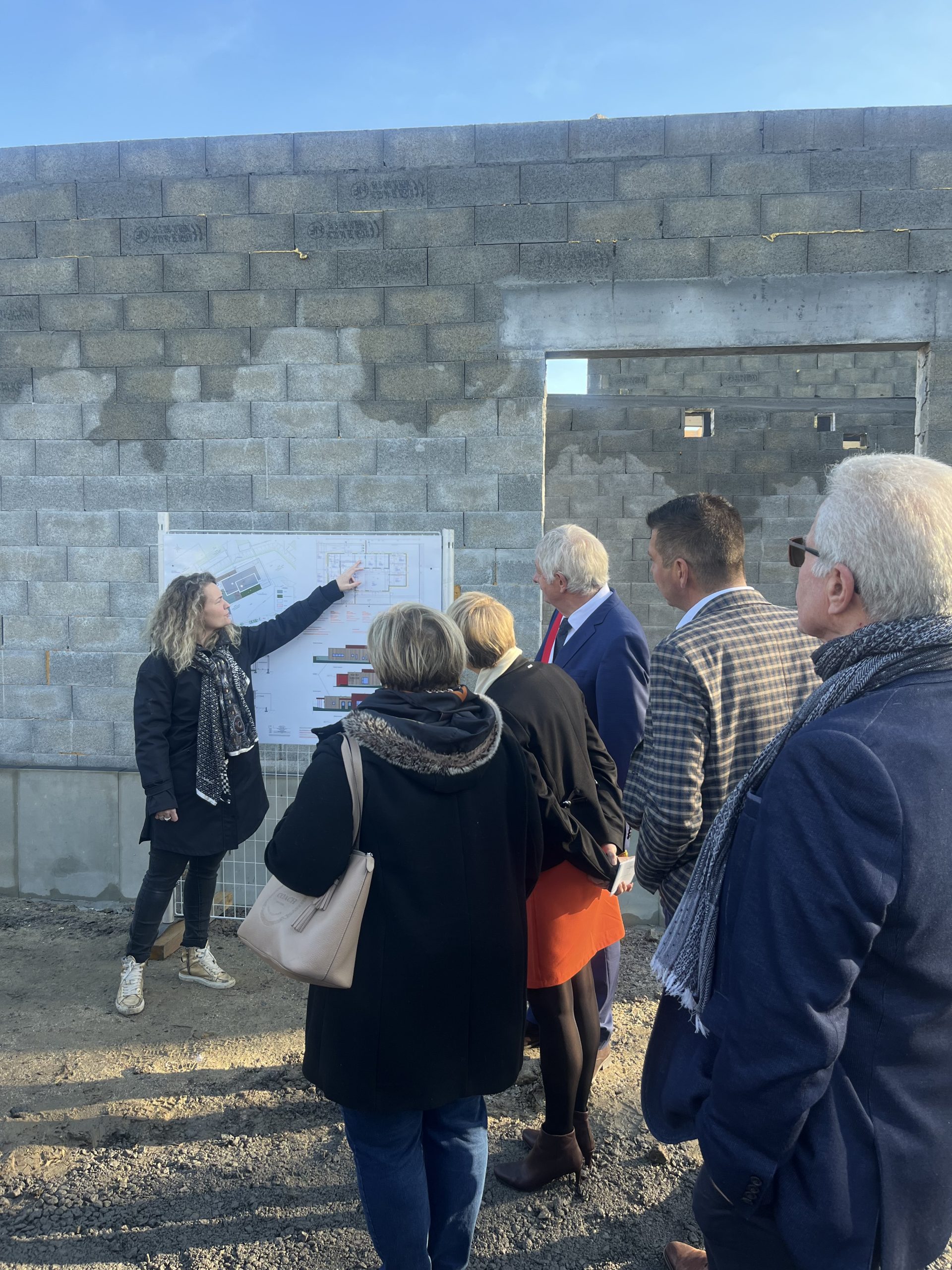 première pierre micro crèche anor l'avesnoise