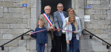 Inauguration des logements Grand Place et Rue Roland Rouleau le 19 mai 2016