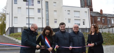 Logement à Louvroil, inauguration de 3 résidences